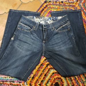 Adiktd wide leg jeans size 10 or 31 35 length